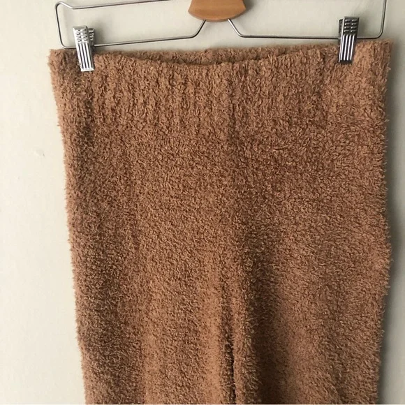 Skims Teddy Cozy Knit Lounge Pants in Camel S/M - Picture 8 of 9